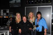 Pippa Mann, Sam Schmidt, Nashville recording artist Michelle Murry and Cindy Norton